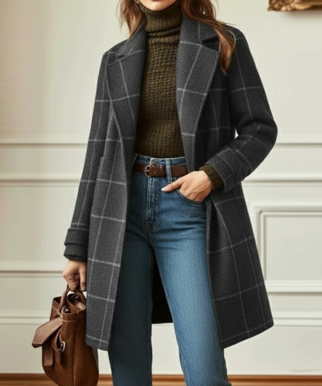 Sybil | Cappotto a Quadri