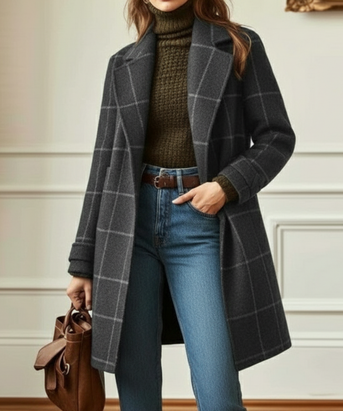 Sybil | Cappotto a Quadri