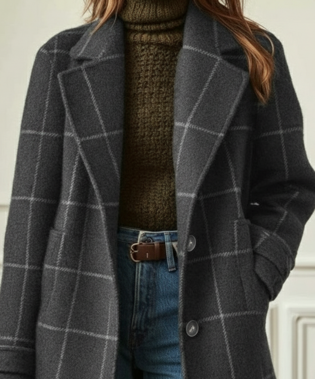 Sybil | Cappotto a Quadri