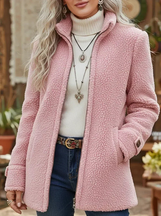 Judith | Giacca con Zip Completa e Collo Alto