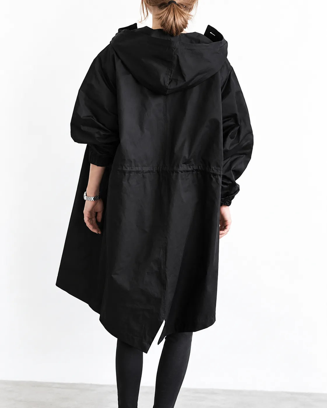 Maisie | Cappotto Oversize con Cappuccio e Bottoni
