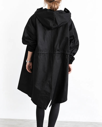 Maisie | Cappotto Oversize con Cappuccio e Bottoni