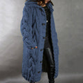 Enid | Cardigan lungo con cappuccio e comodo