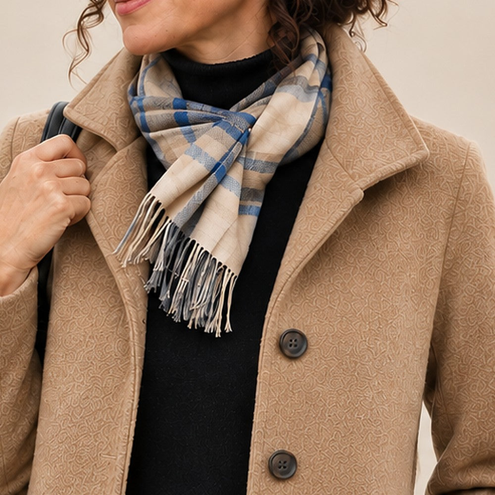 Greta | Cappotto in Panno a Taglio Dritto (10 colori)