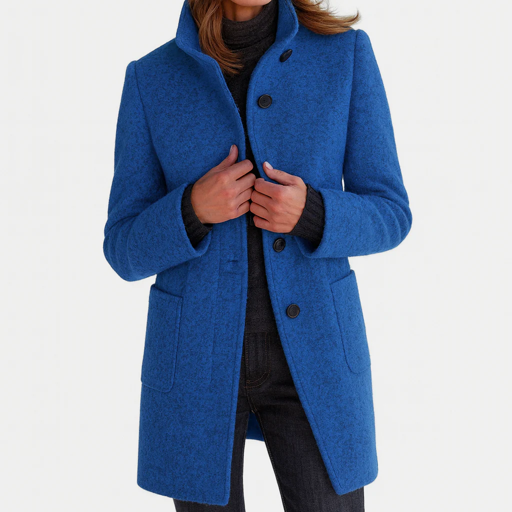 Eleonore | Cappotto in lana a taglio midi
