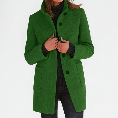 Eleonore | Cappotto in lana a taglio midi
