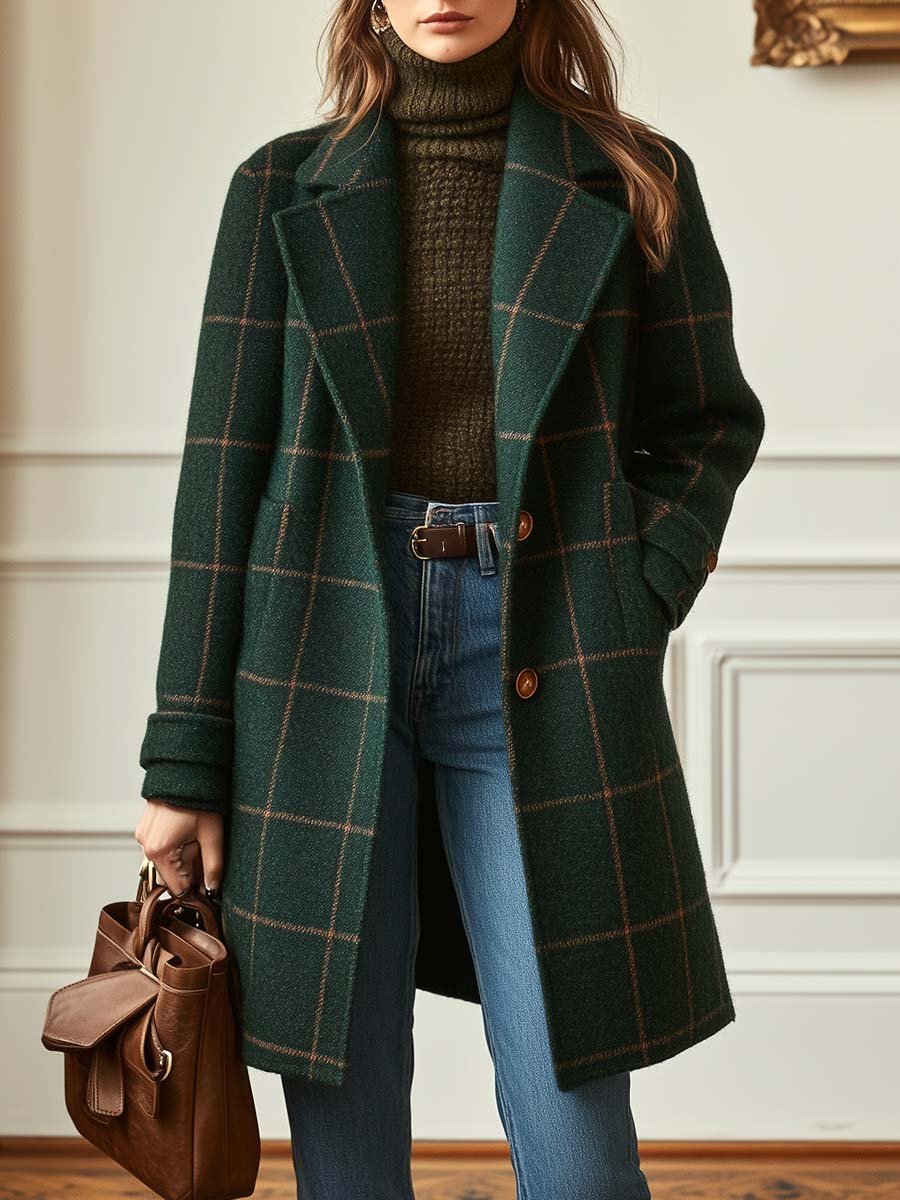 Sybil | Cappotto a Quadri