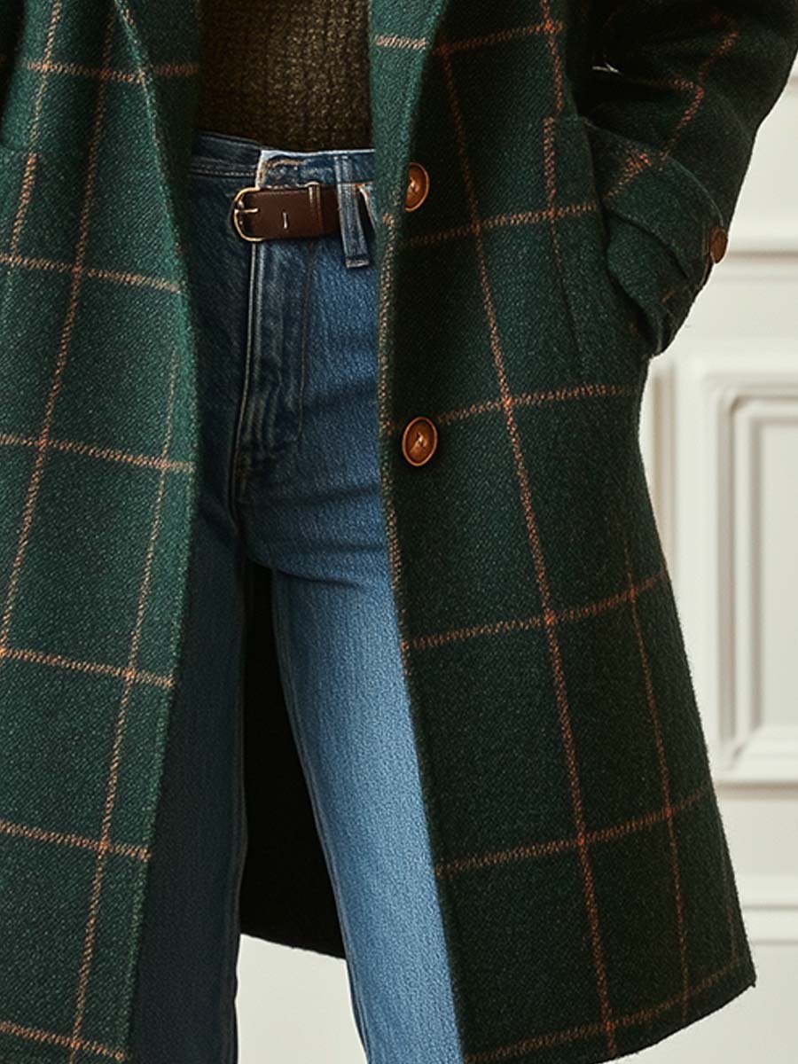 Sybil | Cappotto a Quadri
