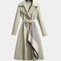 Clarice | Cappotto Trench Midi Classico con Cintura