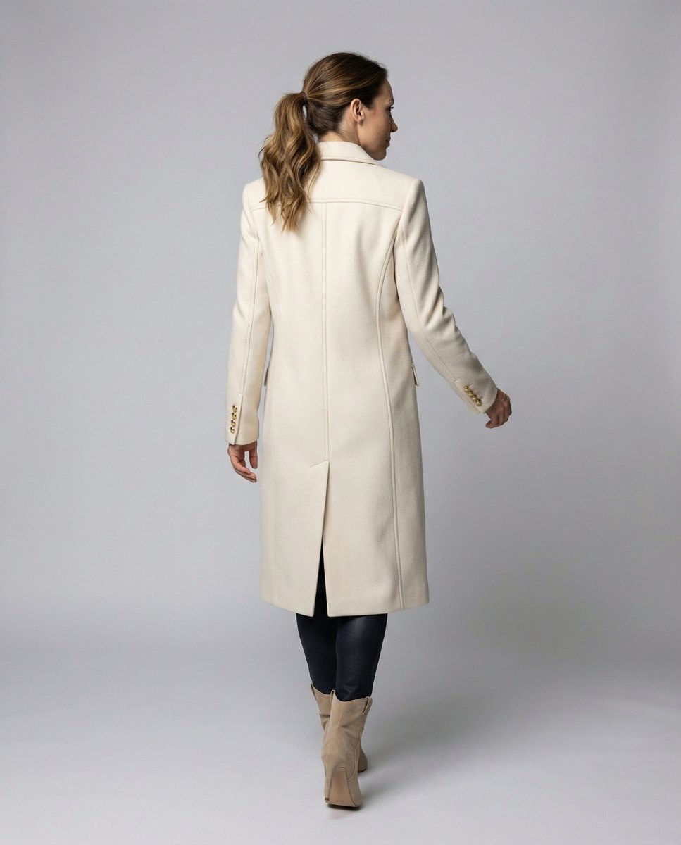 Emeline | Cappotto lungo doppiopetto