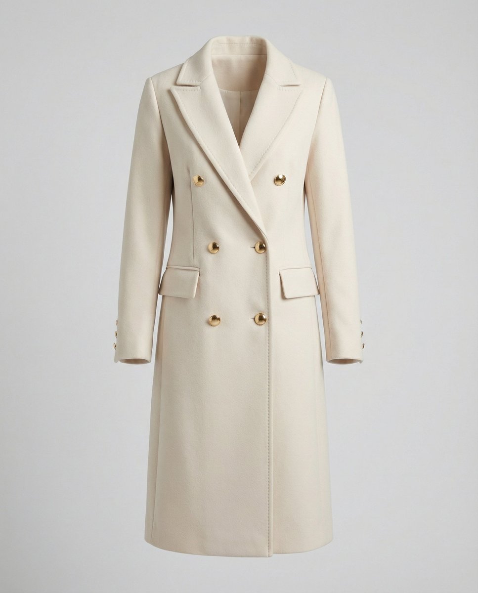 Emeline | Cappotto lungo doppiopetto