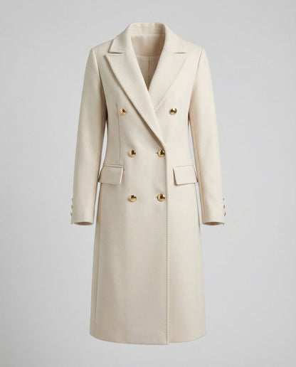 Emeline | Cappotto lungo doppiopetto