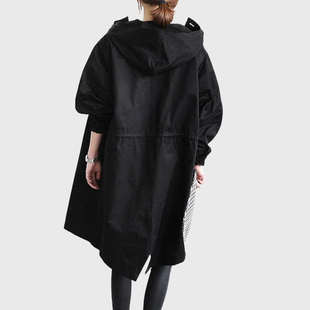 Ruth | Cappotto lungo con cappuccio e vestibilità rilassata