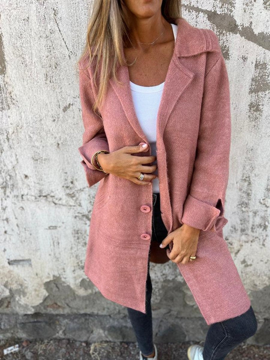 Lucille | Cappotto lungo con risvolto rilassato